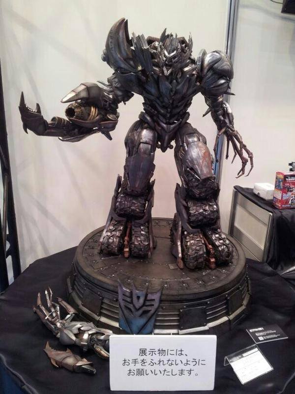 Transformers DOTM Megatron Statue Tokyo Toy Show Image With
